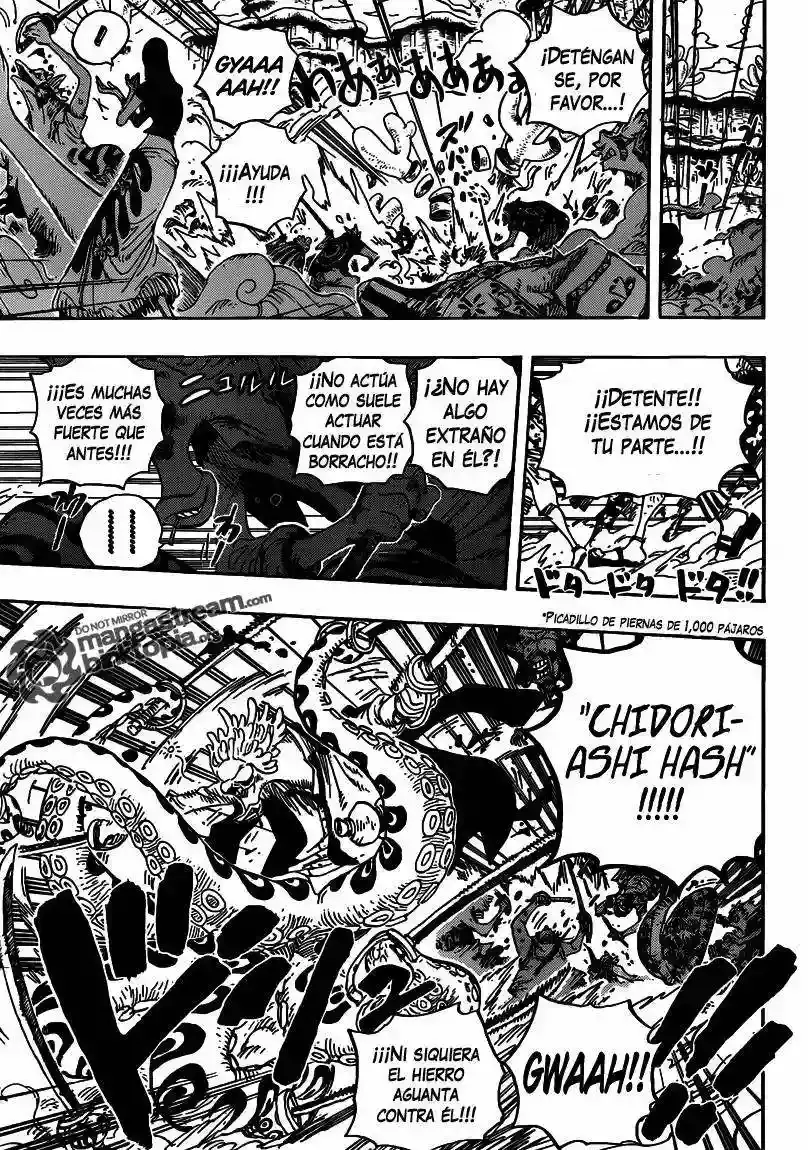 One Piece Capítulo 639 - Página 17 en español