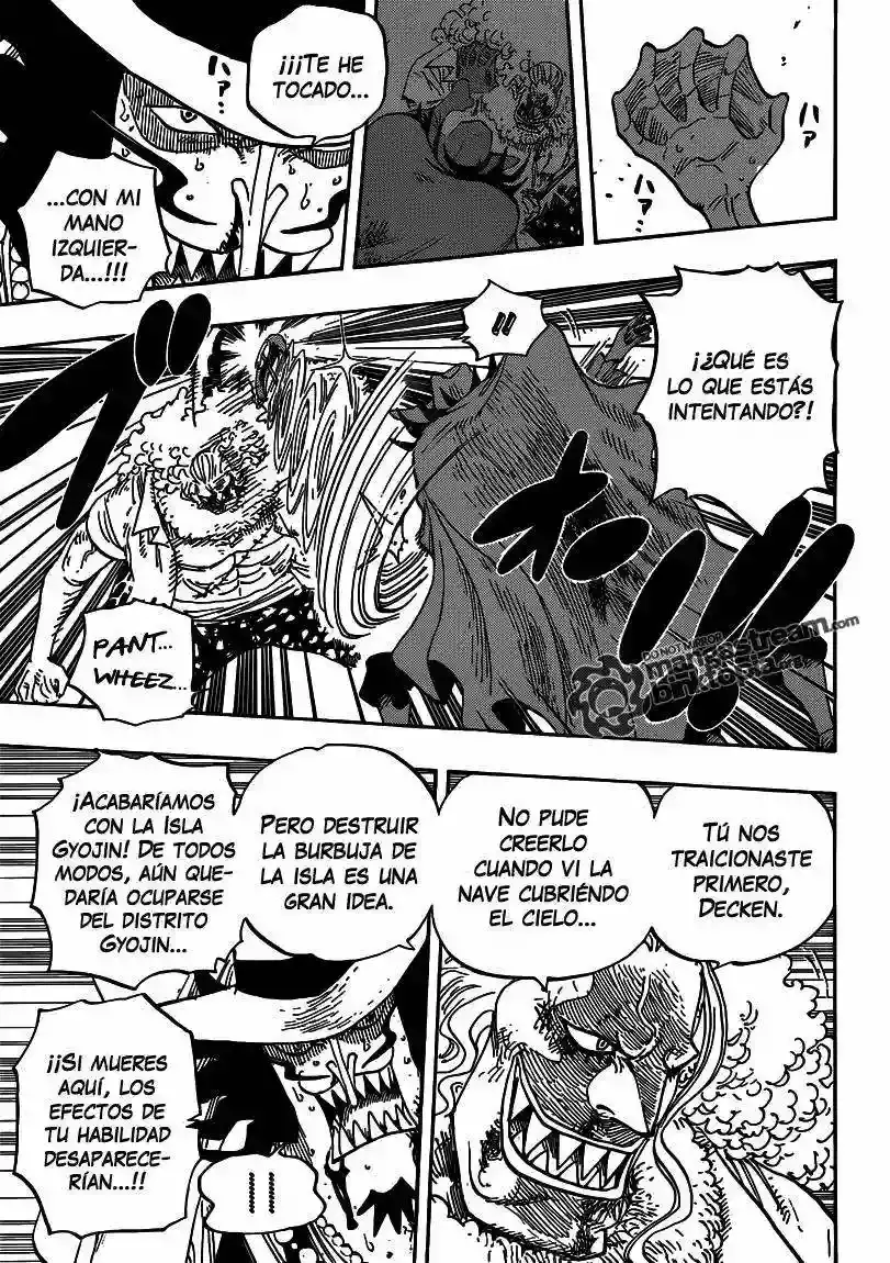 One Piece Capítulo 639 - Página 4 en español