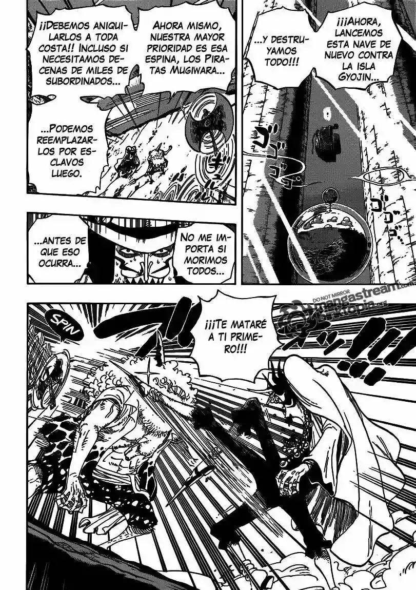 One Piece Capítulo 639 - Página 5 en español