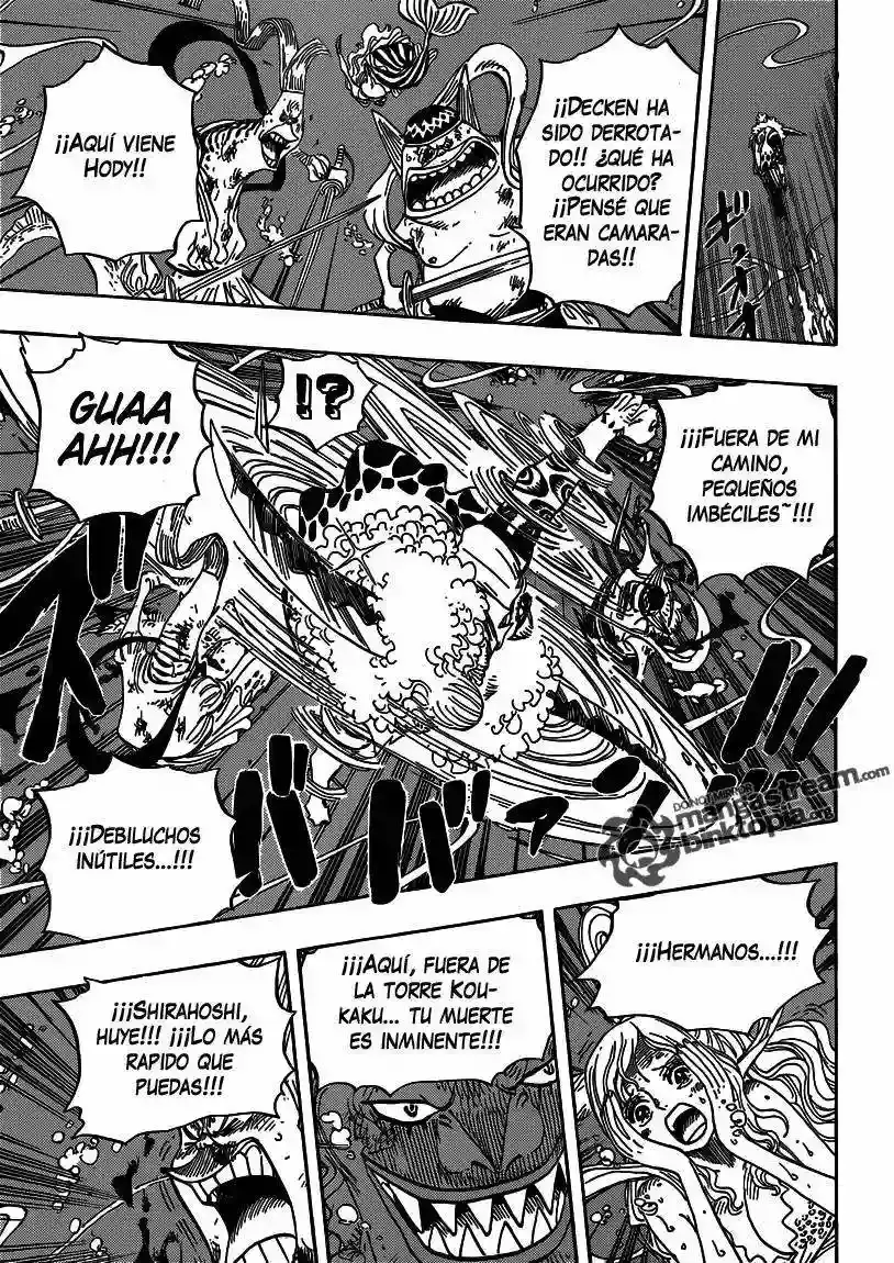 One Piece Capítulo 639 - Página 8 en español
