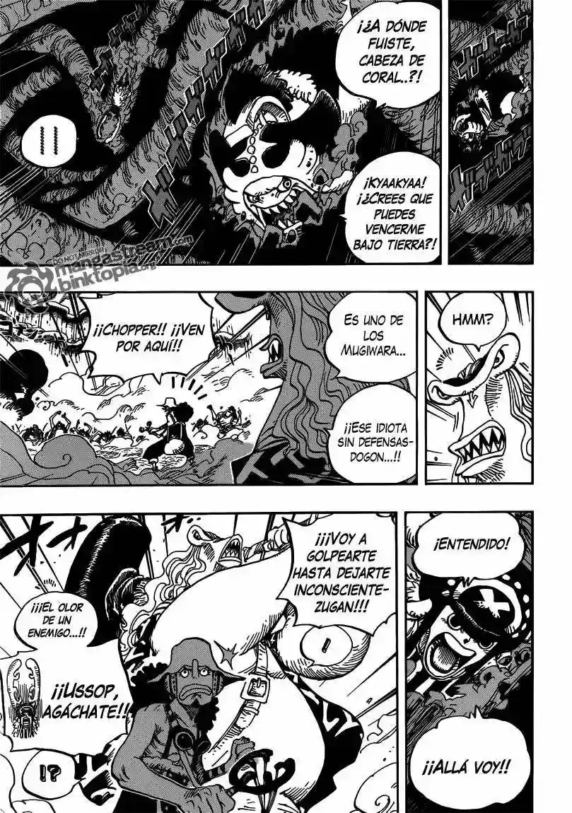 One Piece Capítulo 640 - Página 10 en español