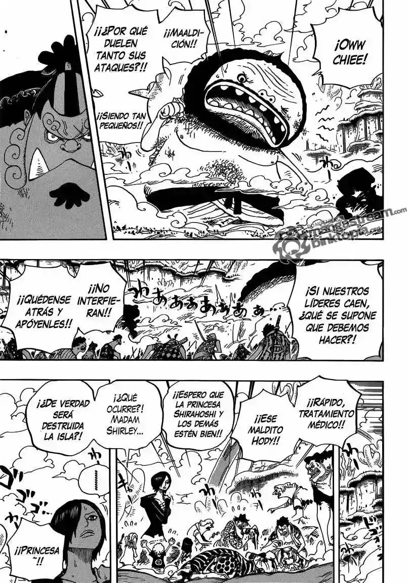 One Piece Capítulo 640 - Página 13 en español