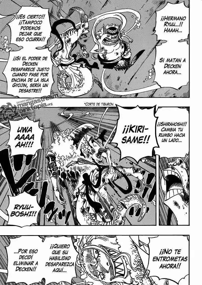 One Piece Capítulo 640 - Página 15 en español