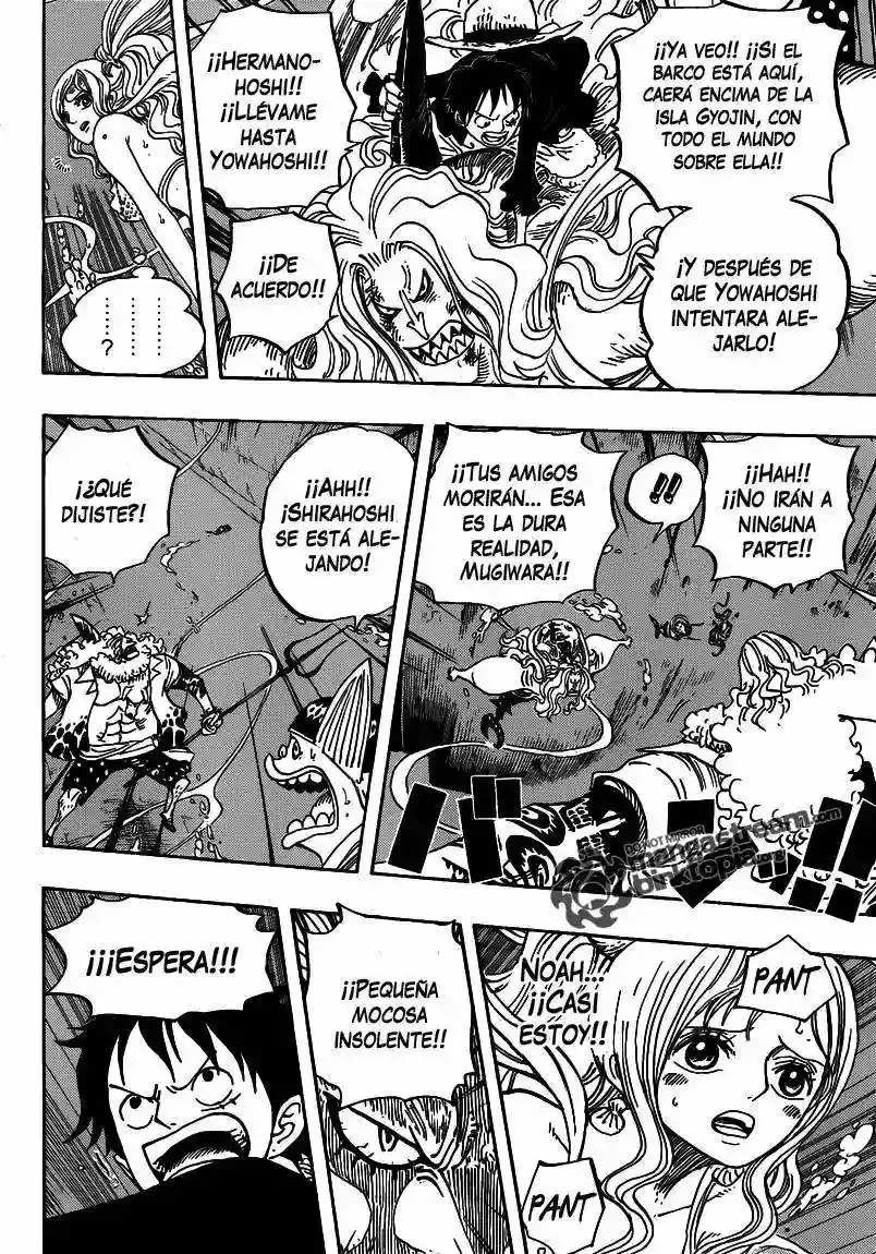 One Piece Capítulo 640 - Página 16 en español