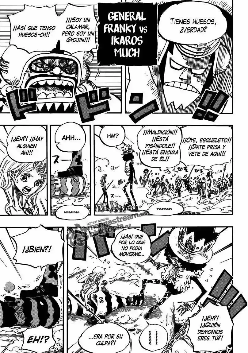 One Piece Capítulo 640 - Página 8 en español