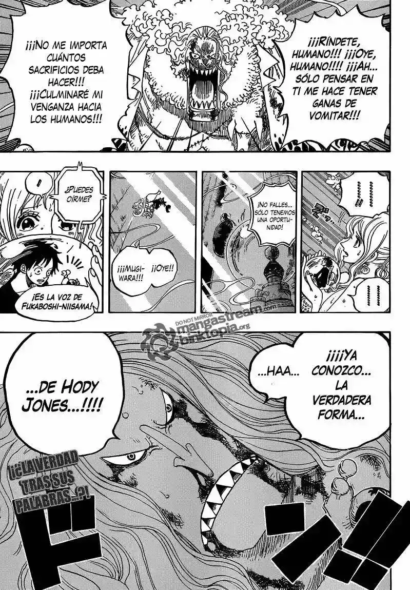 One Piece Capítulo 641 - Página 20 en español
