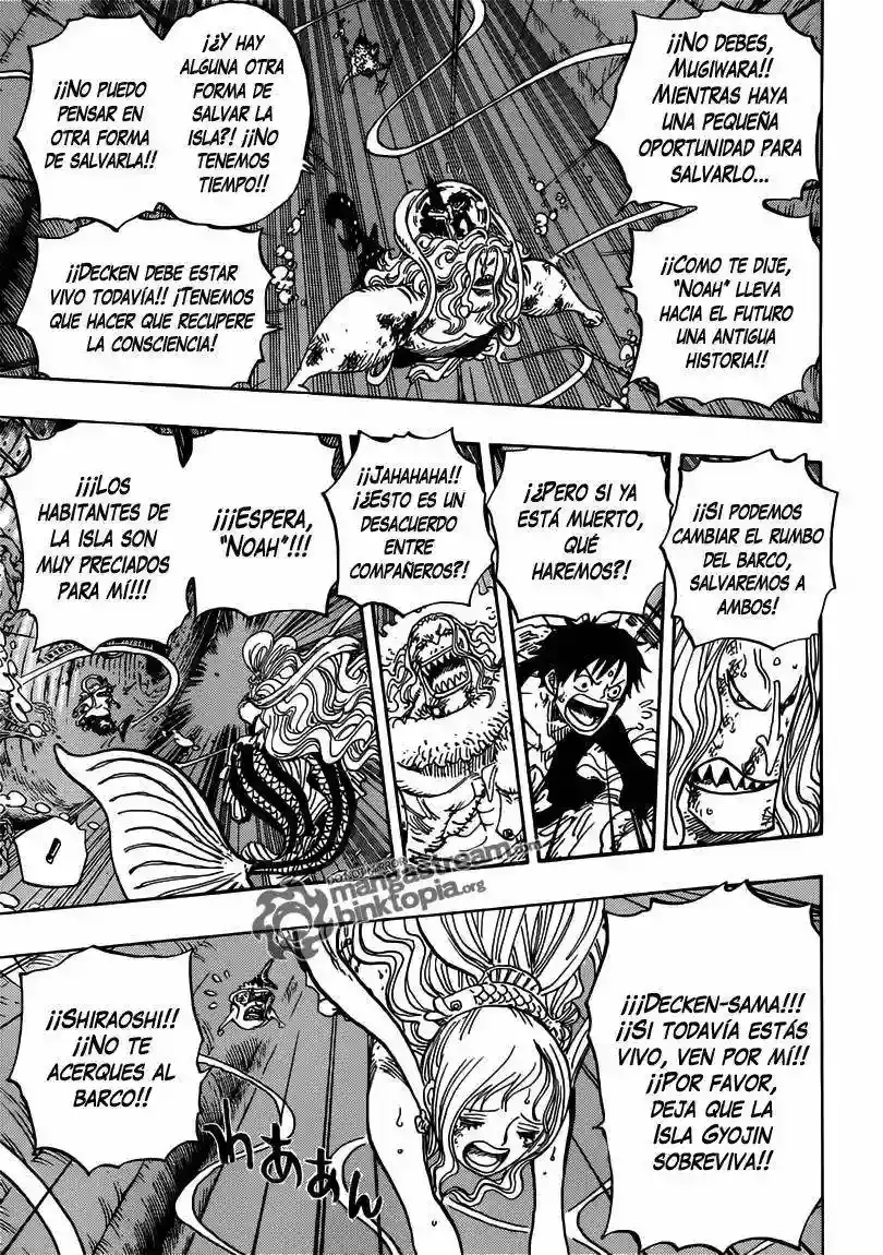 One Piece Capítulo 641 - Página 6 en español