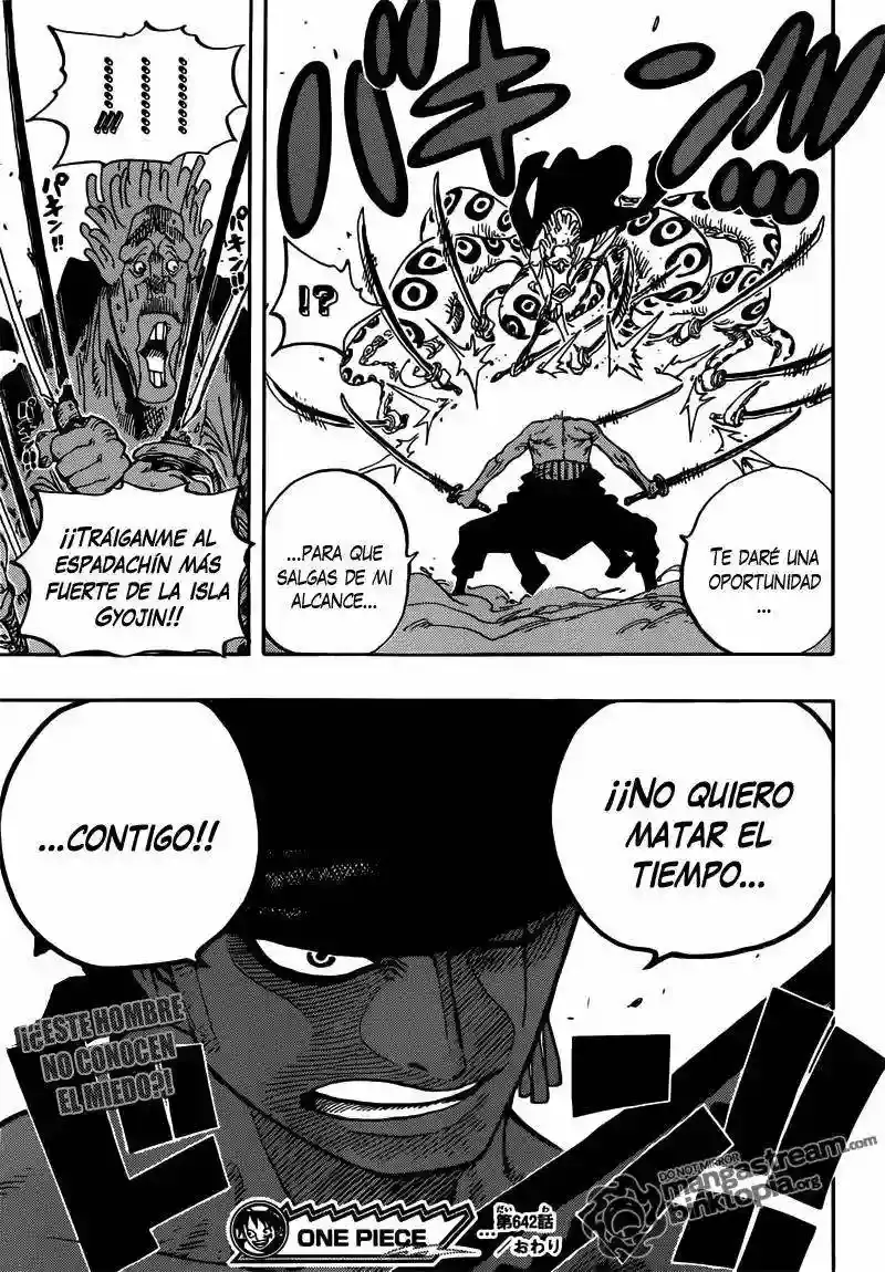 One Piece Capítulo 642 - Página 20 en español