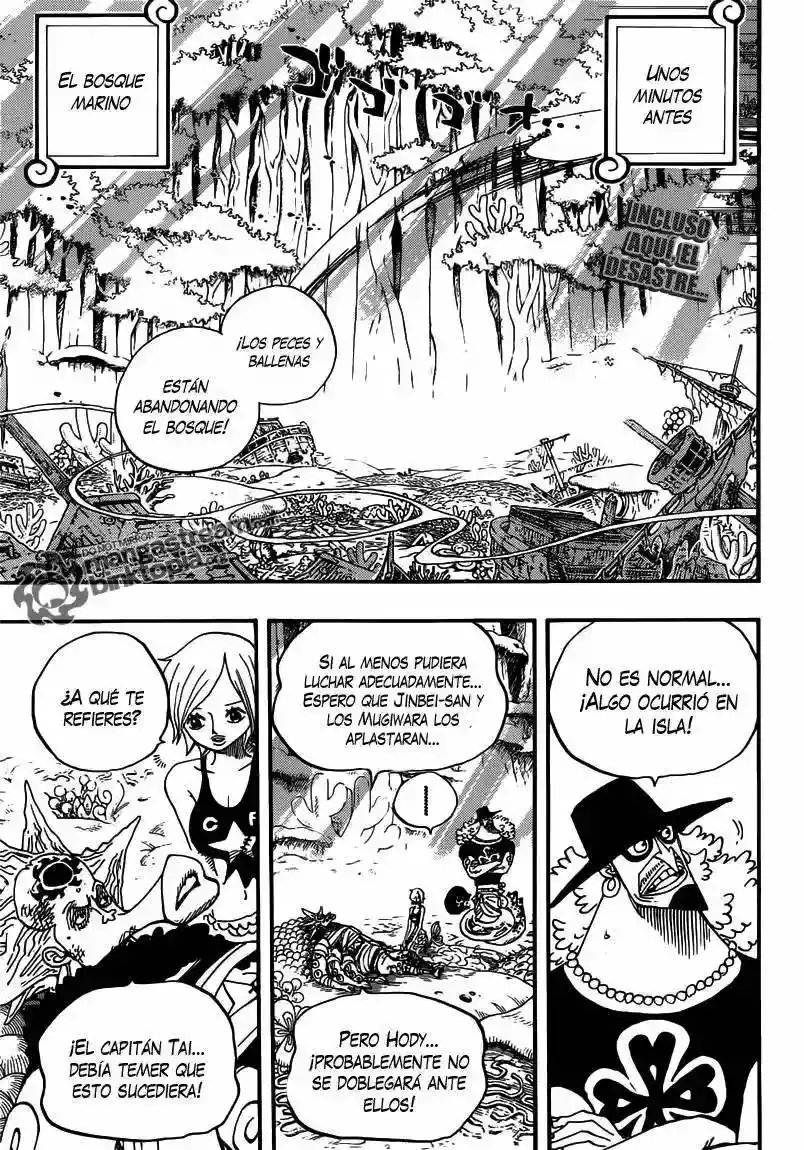 One Piece Capítulo 642 - Página 4 en español