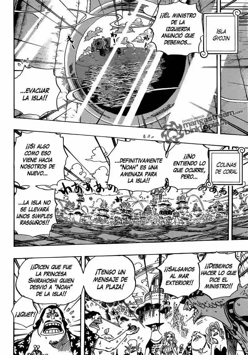 One Piece Capítulo 642 - Página 5 en español