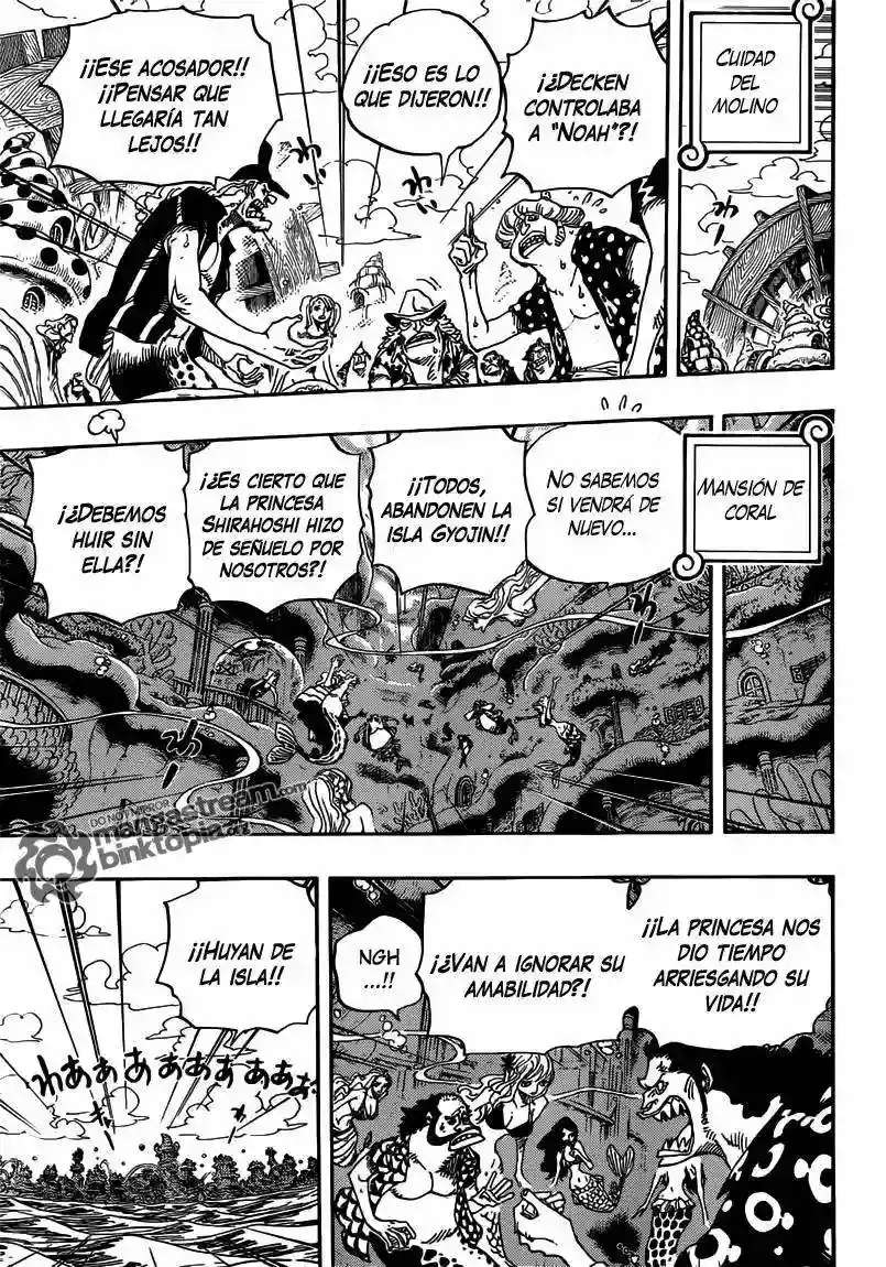 One Piece Capítulo 642 - Página 6 en español