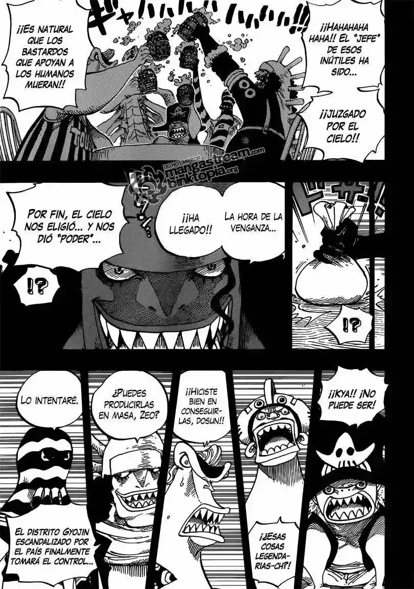 One Piece Capítulo 644 - Página 10 en español