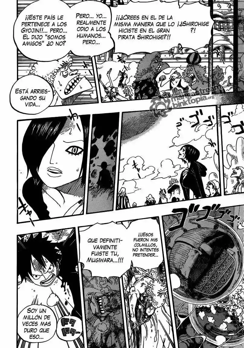 One Piece Capítulo 645 - Página 10 en español