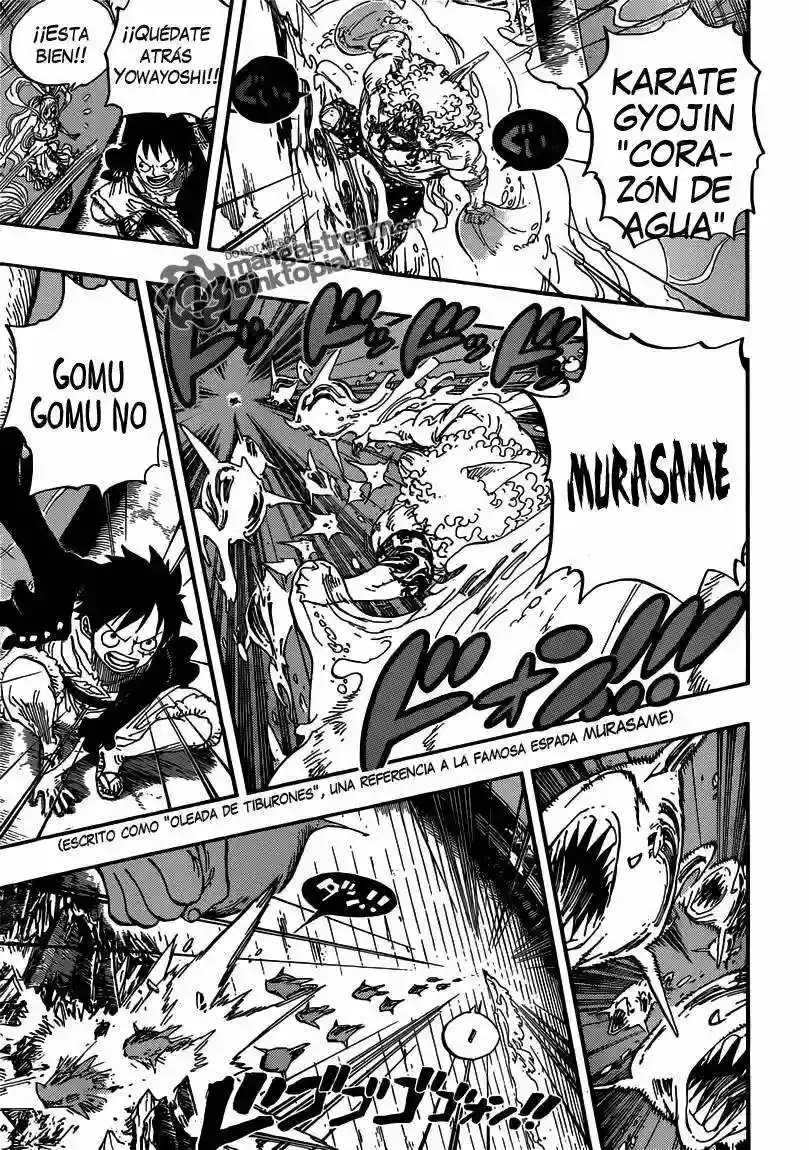 One Piece Capítulo 645 - Página 11 en español