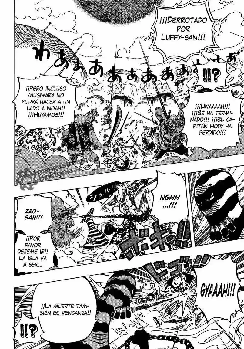 One Piece Capítulo 645 - Página 14 en español