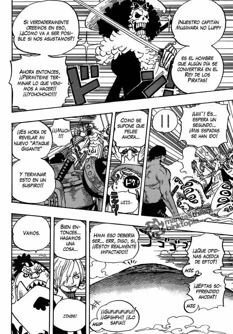 One Piece Capítulo 645 - Página 18 en español