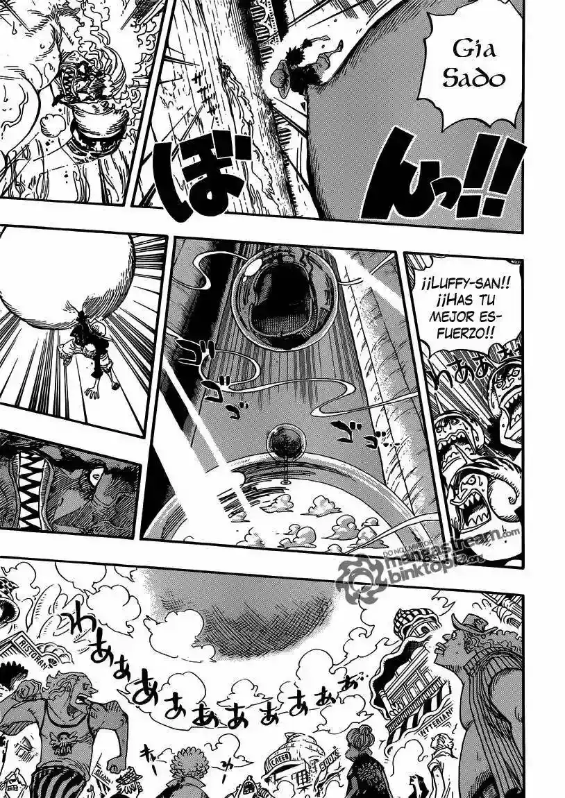 One Piece Capítulo 645 - Página 7 en español