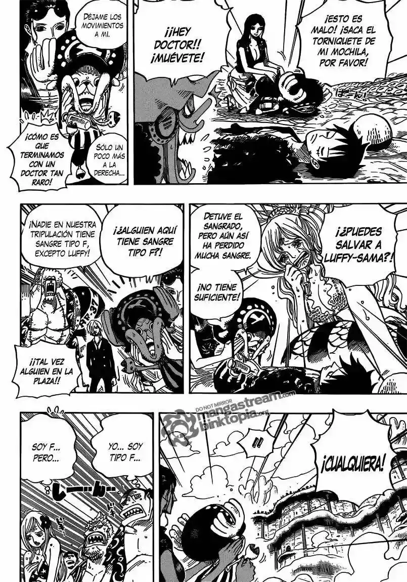 One Piece Capítulo 648 - Página 14 en español