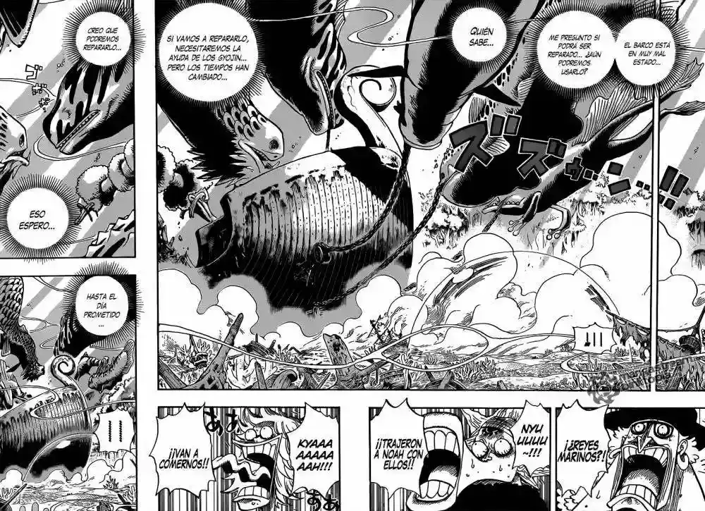 One Piece Capítulo 648 - Página 7 en español