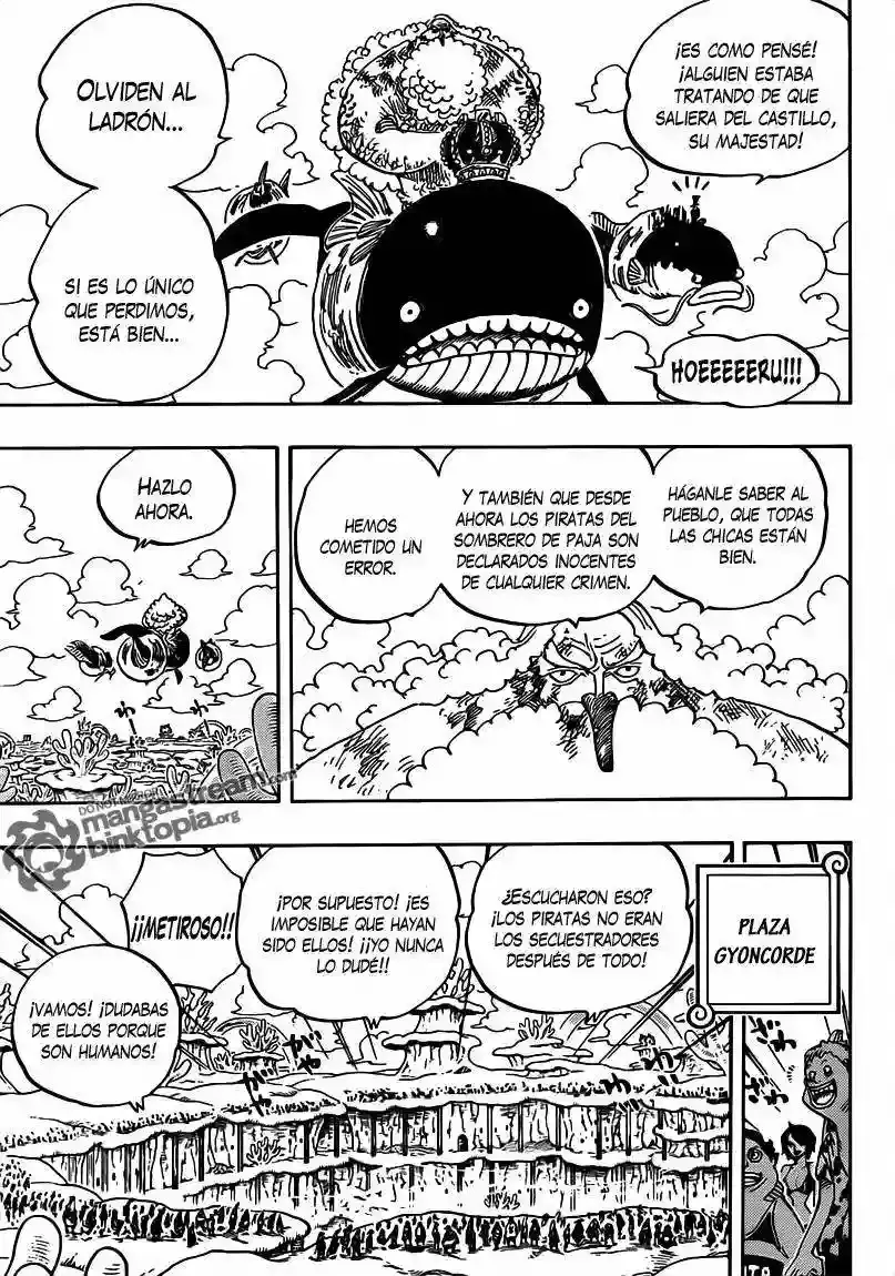 One Piece Capítulo 648 - Página 9 en español