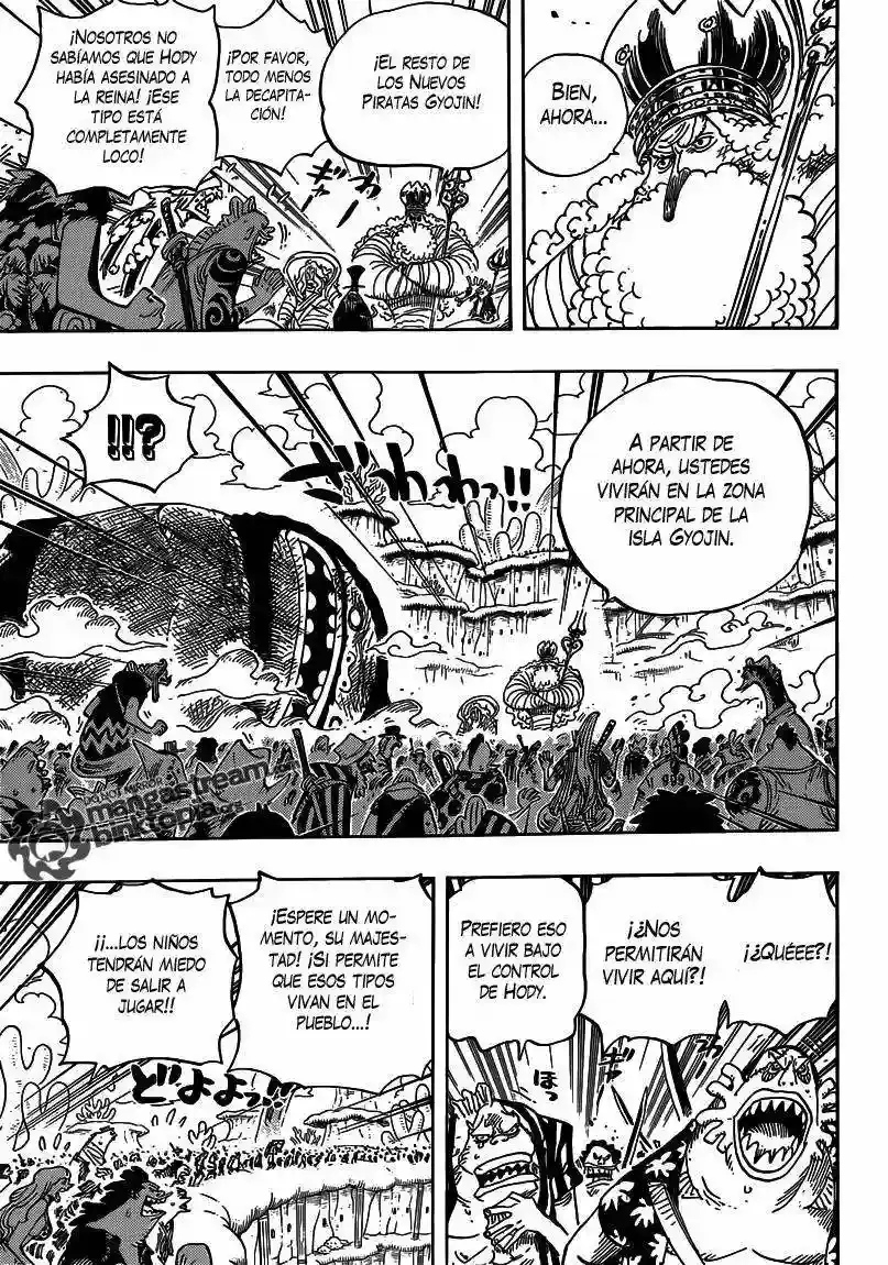 One Piece Capítulo 649 - Página 4 en español