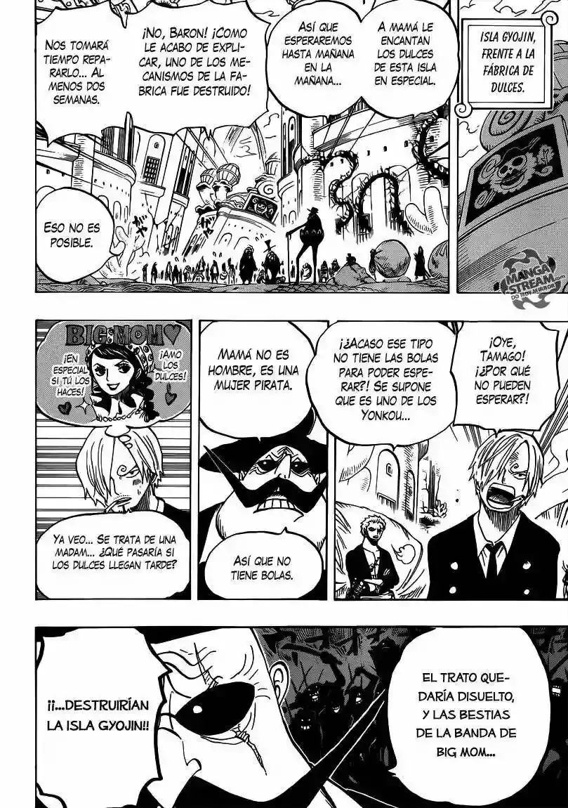 One Piece Capítulo 651 - Página 13 en español