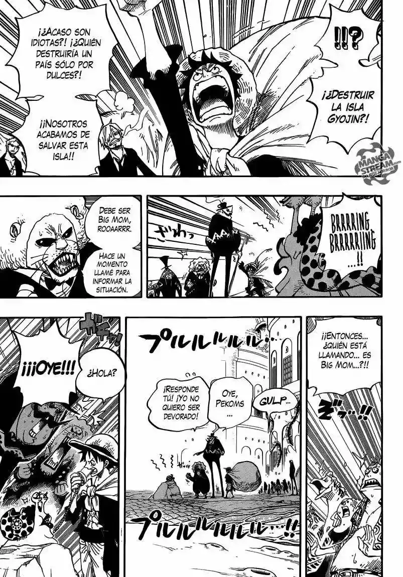 One Piece Capítulo 651 - Página 14 en español