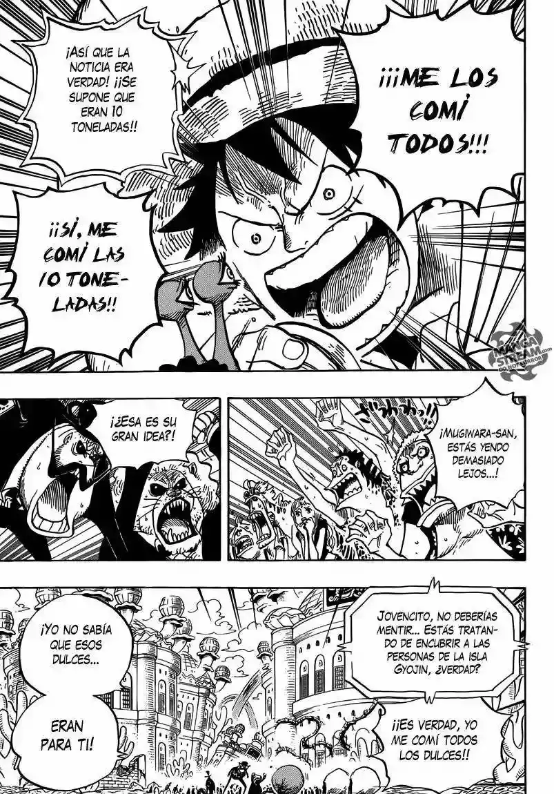One Piece Capítulo 651 - Página 16 en español