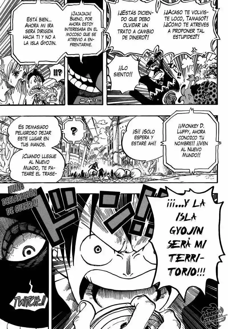 One Piece Capítulo 651 - Página 18 en español