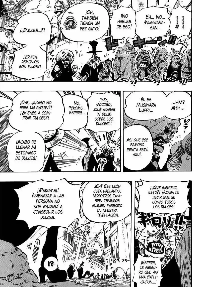 One Piece Capítulo 651 - Página 7 en español