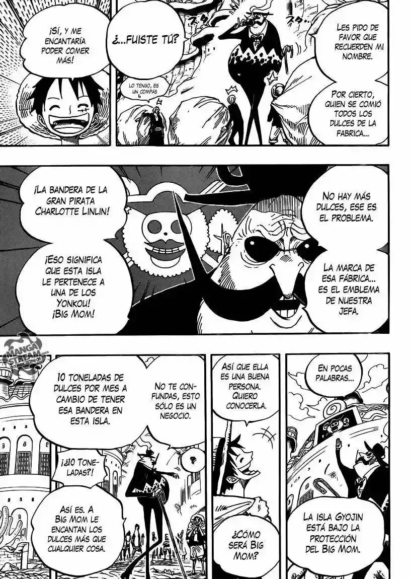 One Piece Capítulo 651 - Página 9 en español