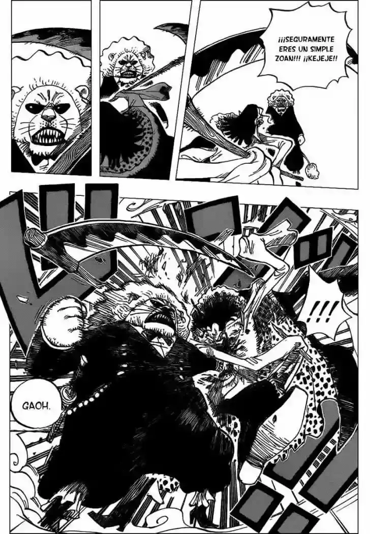 One Piece Capítulo 652 - Página 13 en español