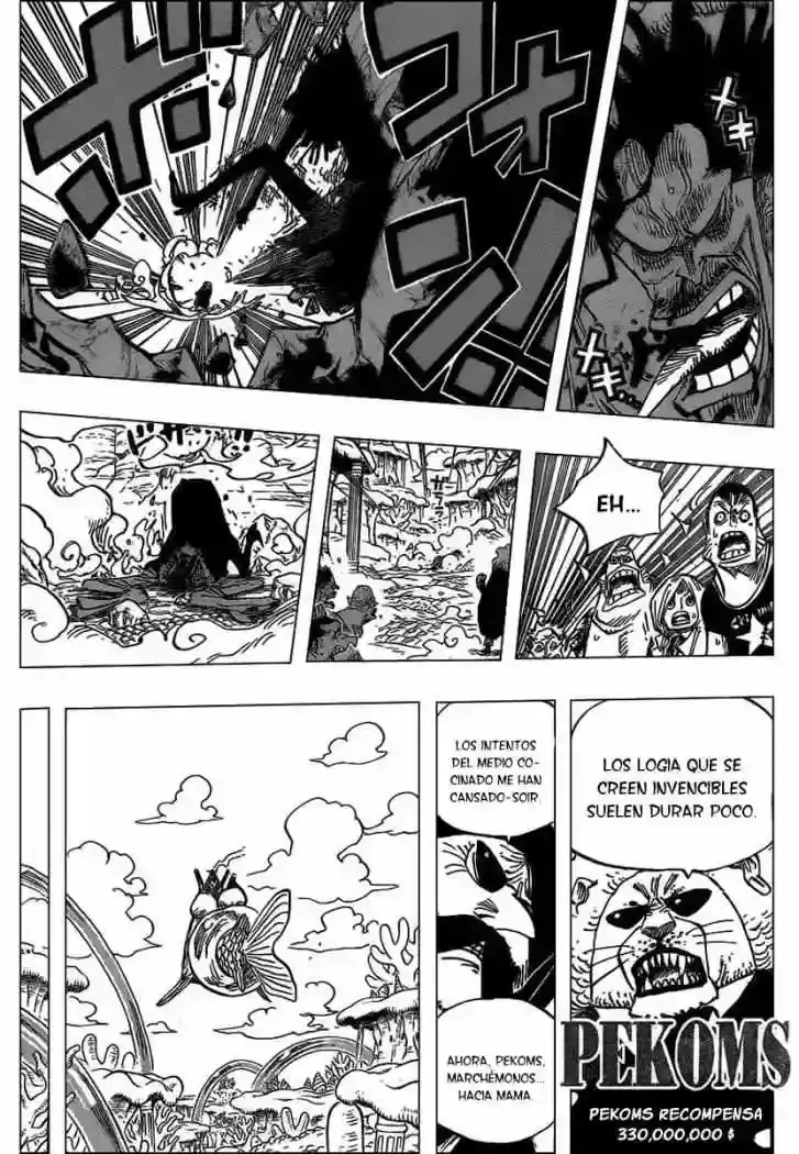 One Piece Capítulo 652 - Página 14 en español
