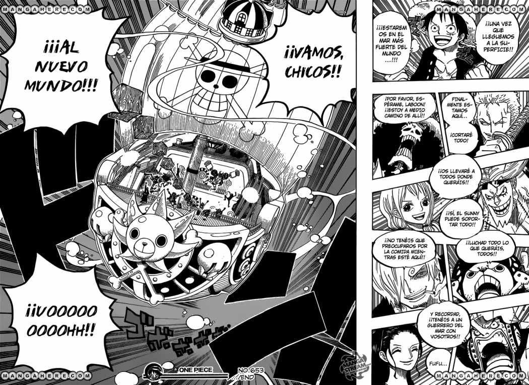 One Piece Capítulo 653 - Página 19 en español