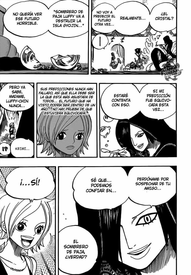 One Piece Capítulo 653 - Página 4 en español