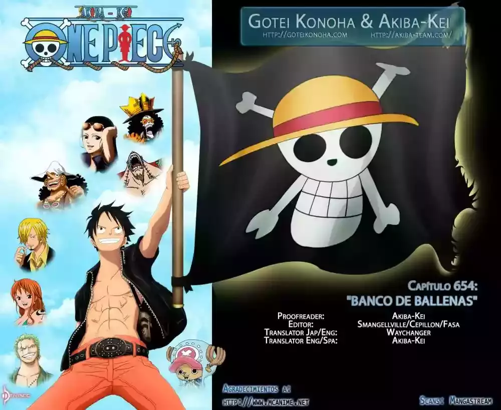 One Piece Capítulo 654 - Página 18 en español