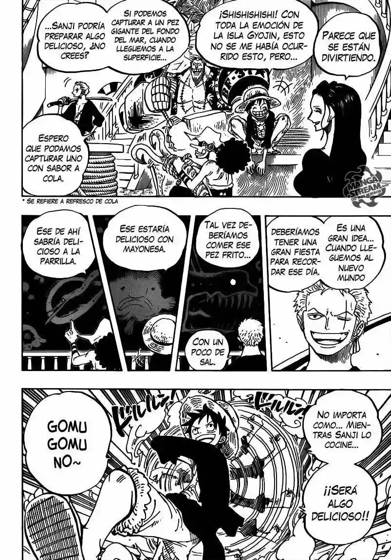 One Piece Capítulo 654 - Página 4 en español