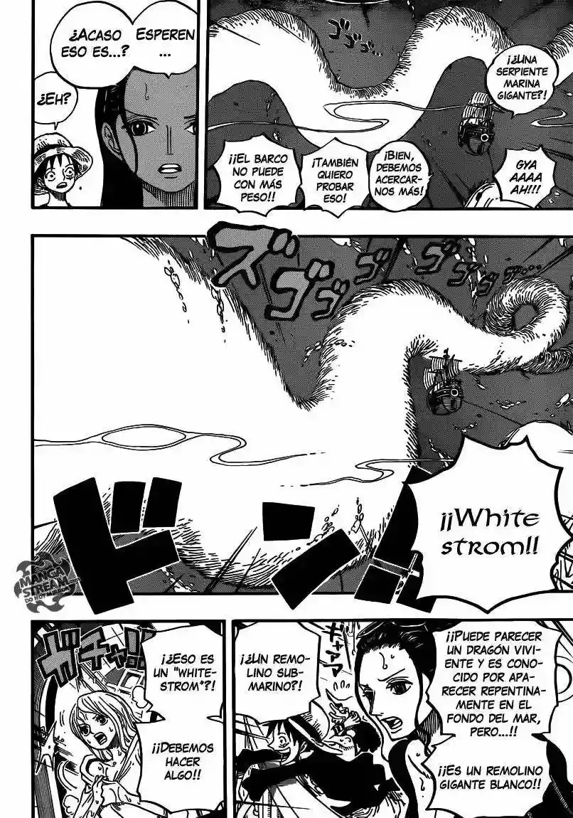 One Piece Capítulo 654 - Página 8 en español