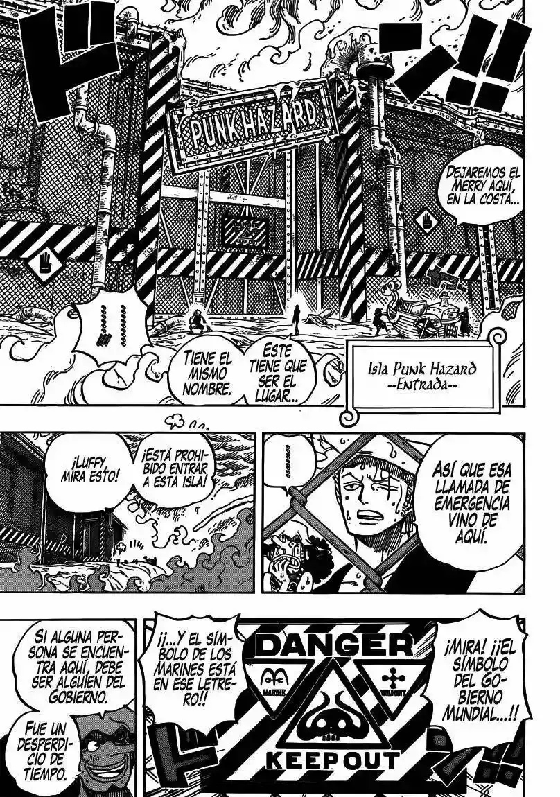 One Piece Capítulo 655 - Página 14 en español