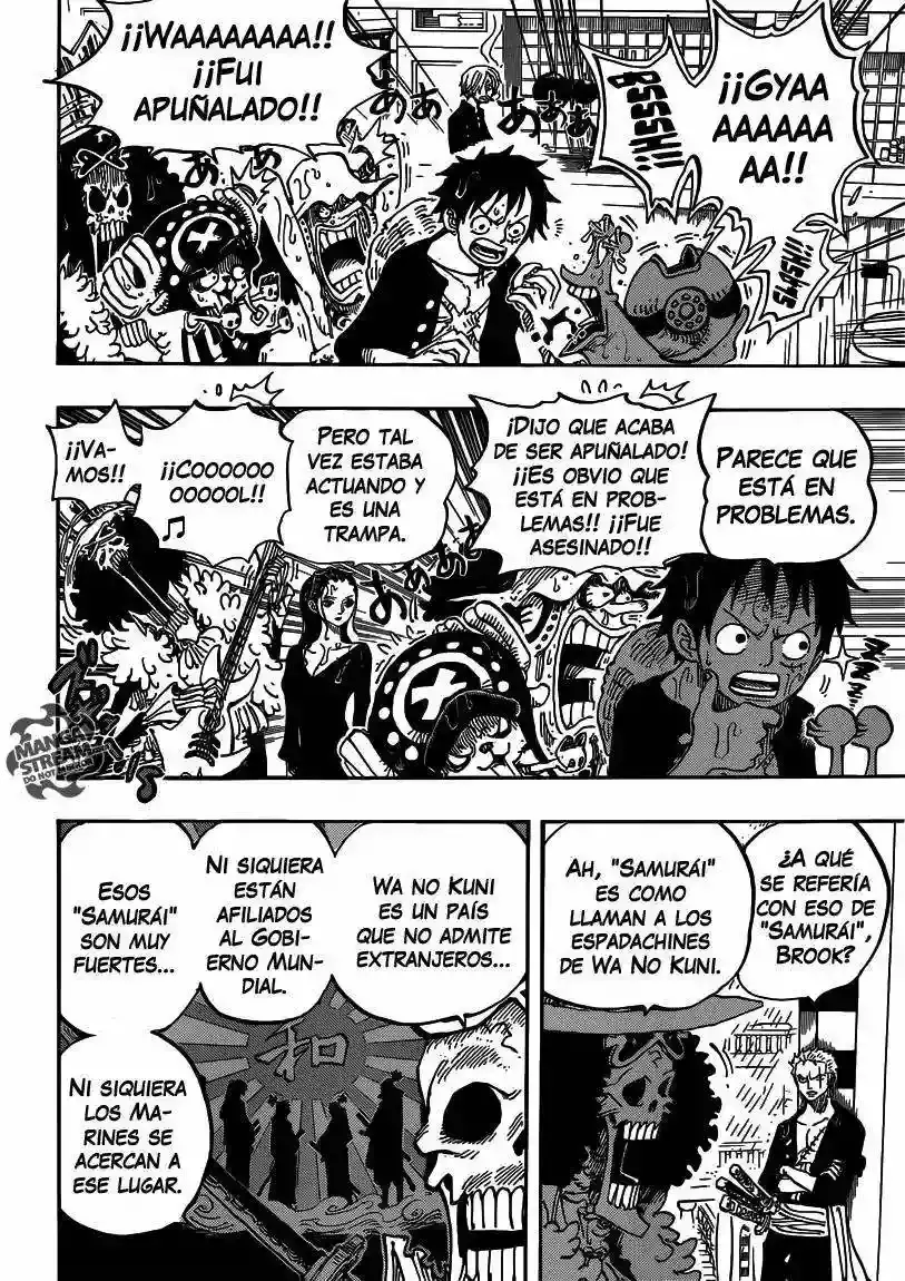 One Piece Capítulo 655 - Página 7 en español