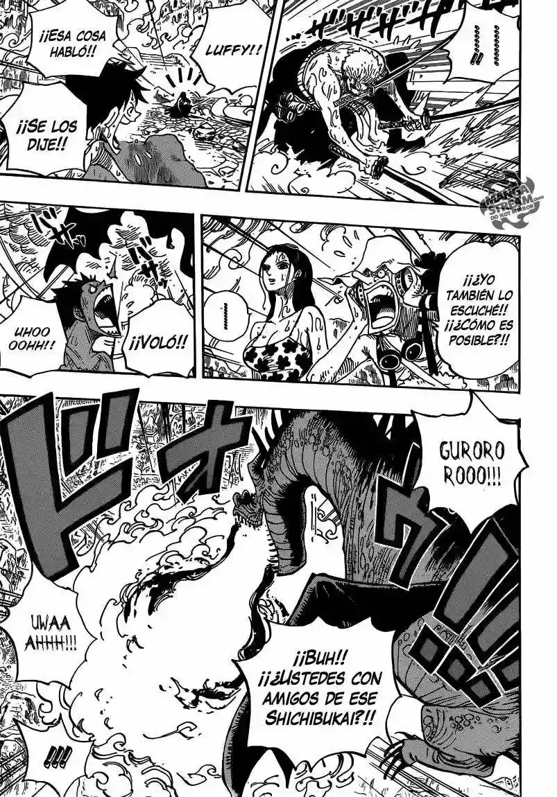 One Piece Capítulo 656 - Página 10 en español
