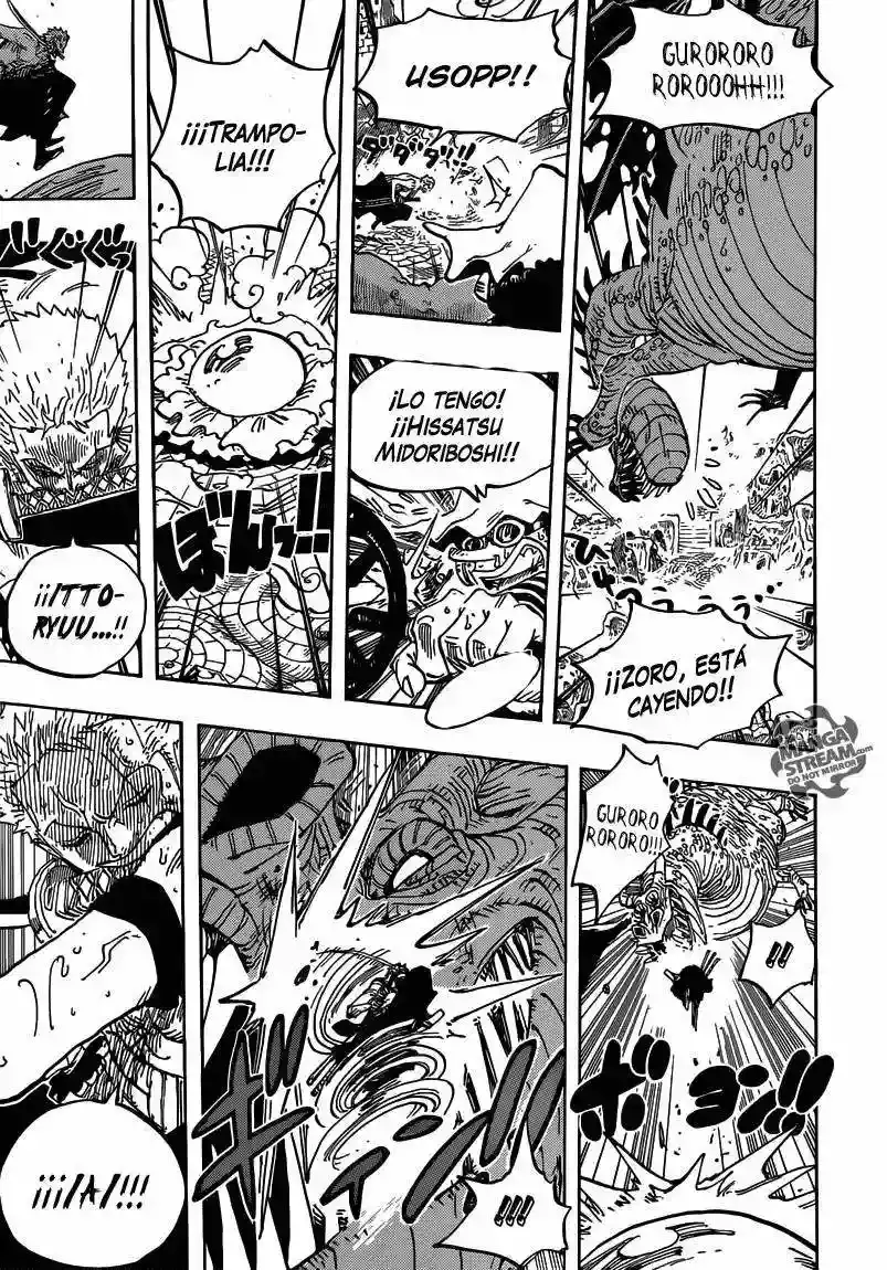 One Piece Capítulo 656 - Página 14 en español