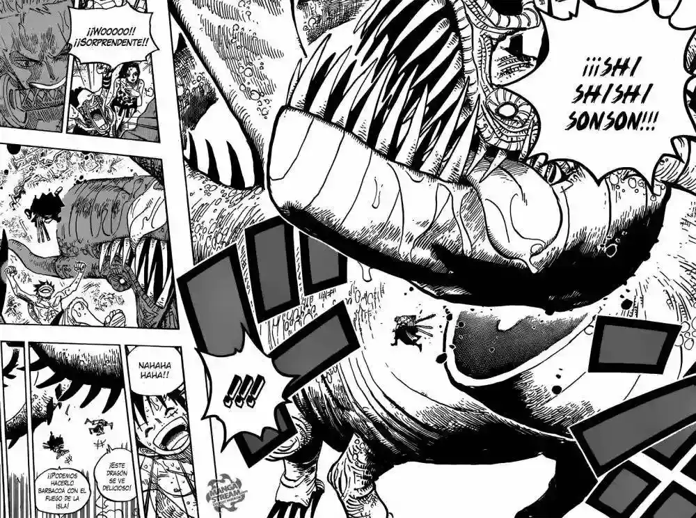 One Piece Capítulo 656 - Página 15 en español