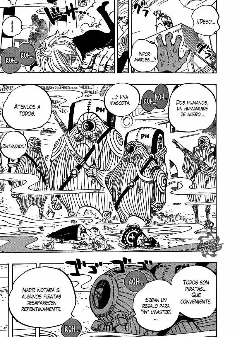 One Piece Capítulo 656 - Página 17 en español