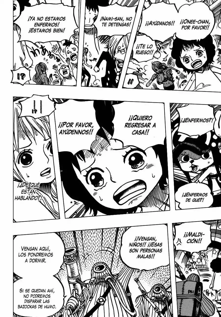 One Piece Capítulo 658 - Página 7 en español