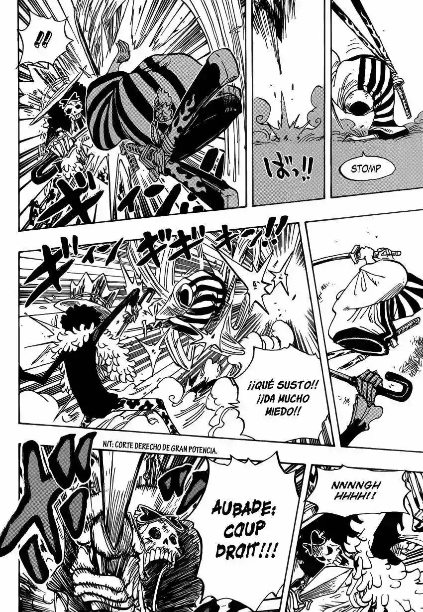 One Piece Capítulo 659 - Página 15 en español