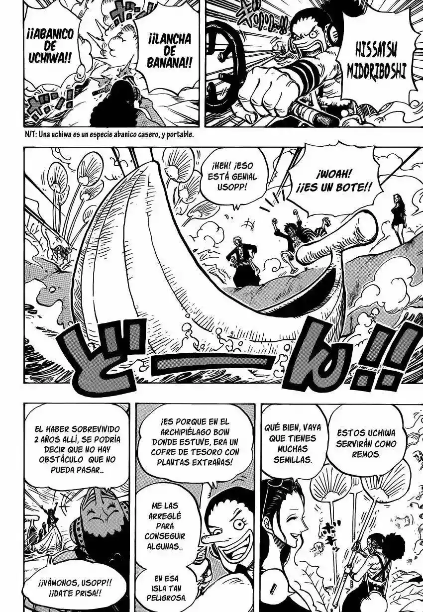 One Piece Capítulo 659 - Página 7 en español