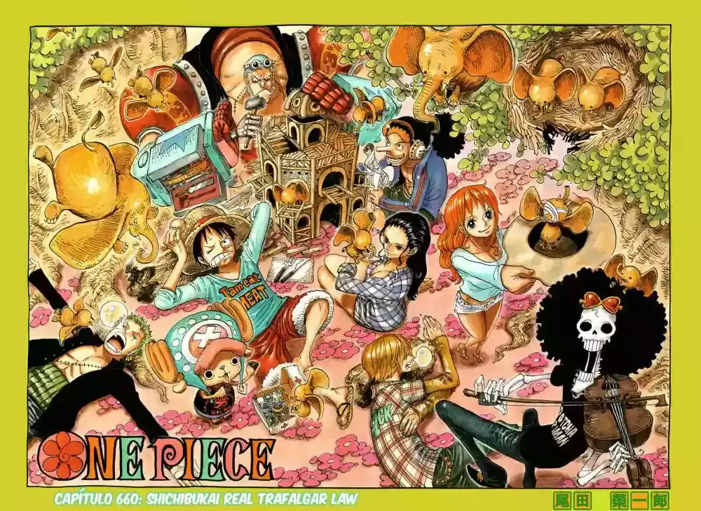 One Piece Capítulo 660 - Página 3 en español