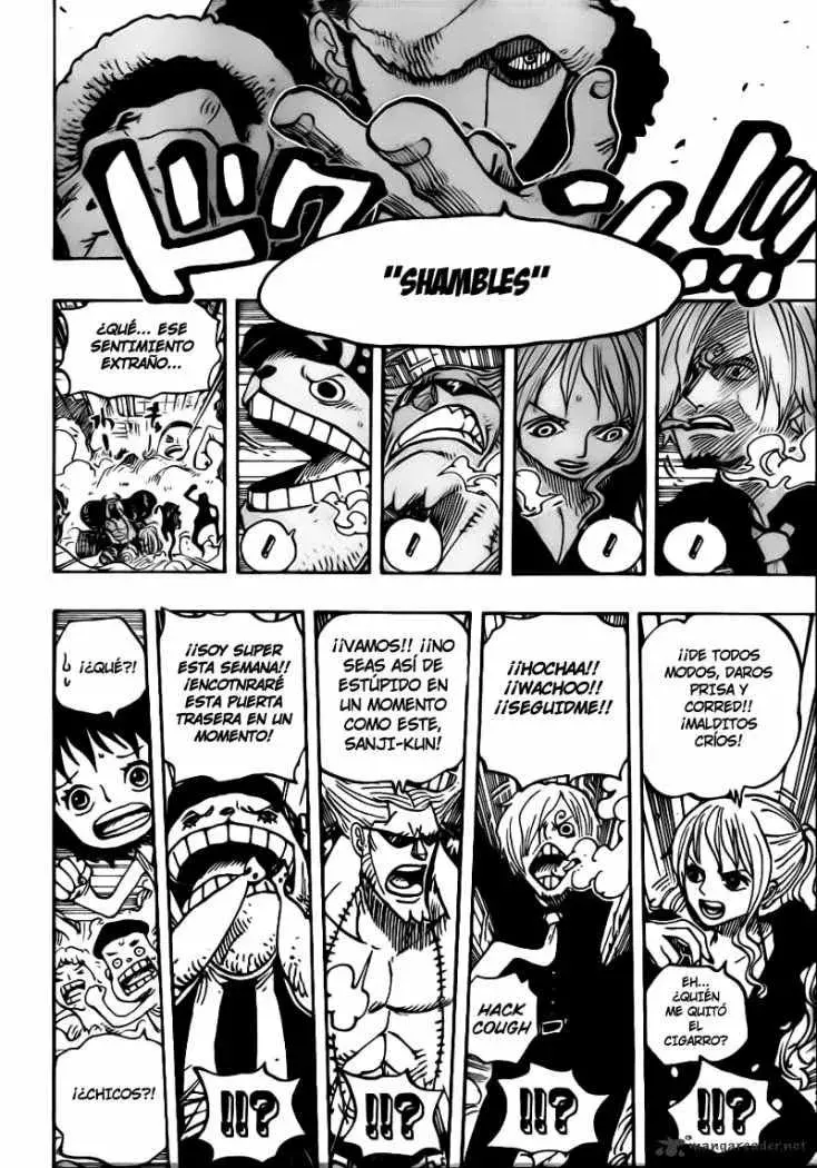 One Piece Capítulo 661 - Página 15 en español
