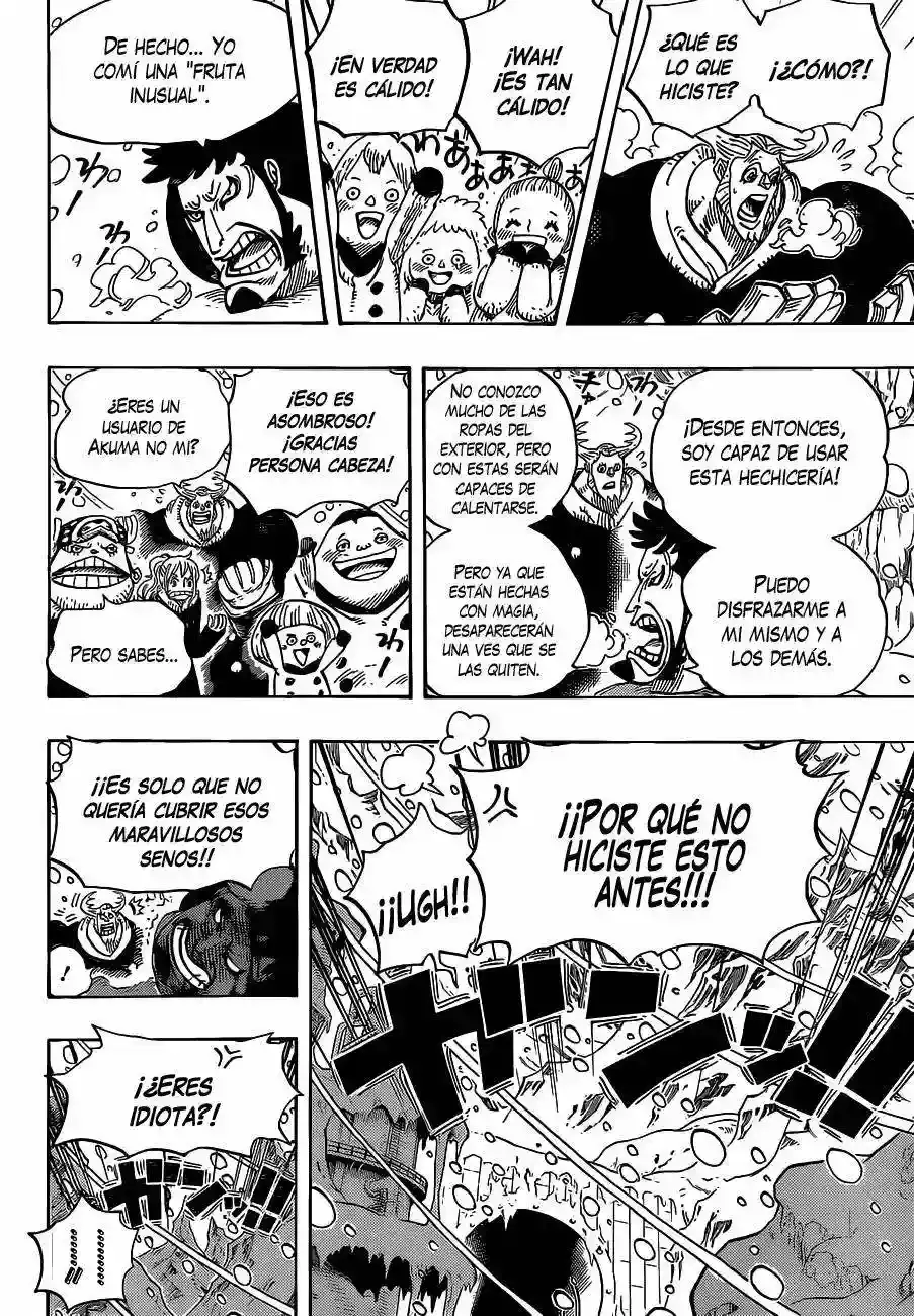 One Piece Capítulo 663 - Página 13 en español